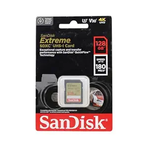 SanDisk Extreme 128GB SD Card
